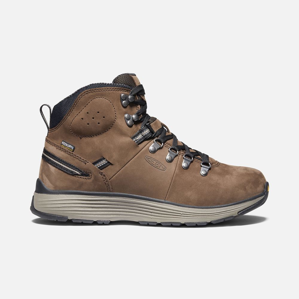 Keen Laarzen Heren Bruin - Manchester 6" Wp (Soft Toe) - 73084-HJIX